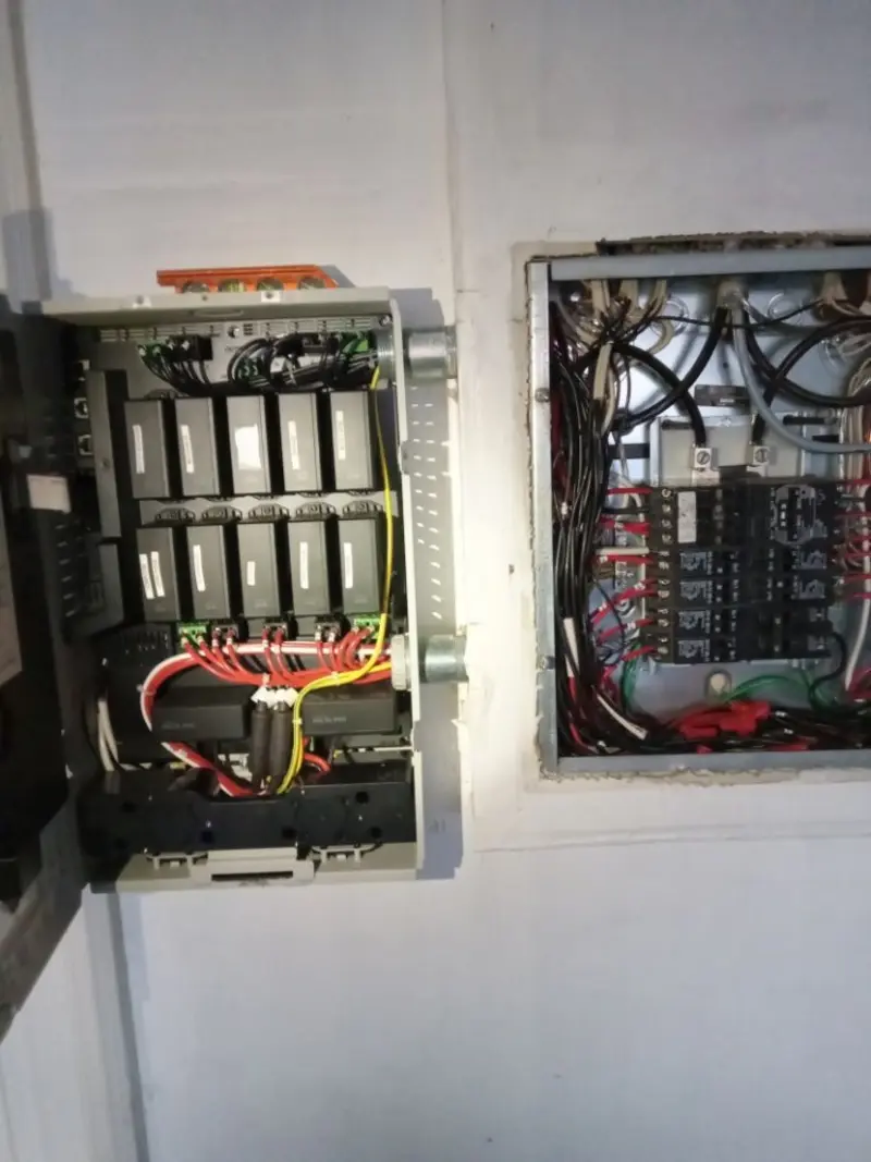 Electrical panel upgrade completed for Ring Doorbell Installation in Valley Center